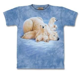 Children's Polar Bears Lounging SS T-Shirt