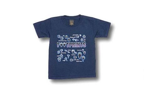 Childrens Glow-in-the-Dark Footprints T-Shirt
