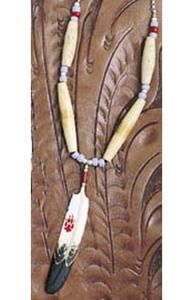 Eagle Feather Bone Pendant