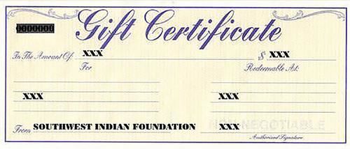 Gift Certificate