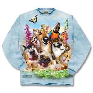 Pet Selfie Long Sleeve T-Shirt