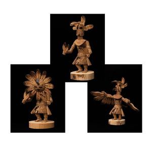 Wooden Kachinas Set