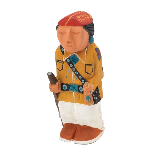 Code Talker Wood Carving