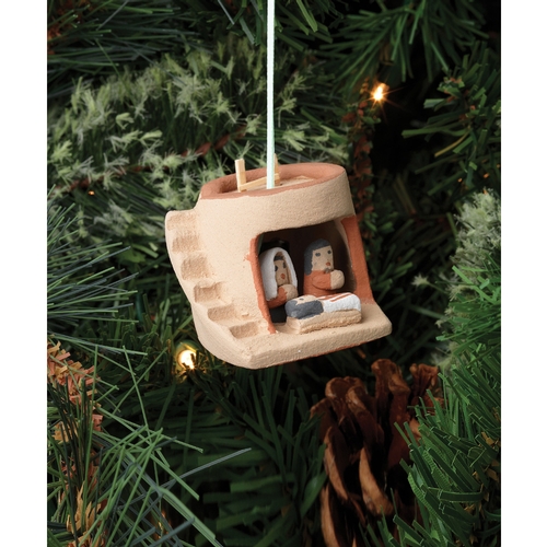Jemez Kiva Nativity Ornament