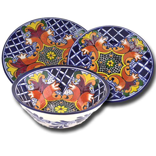Talavera Earthenware Dinnerware Set - Southwest Indian Foundation ... Talavera Earthenware Dinnerware Set - Southwest Indian Foundation ...