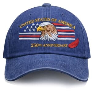 250th Anniversary Blue Cap