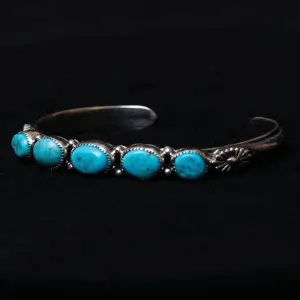 Five-Stone Turquoise Bracelet