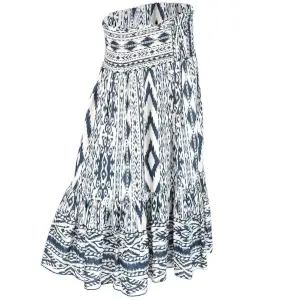 Abstract Print Skirt