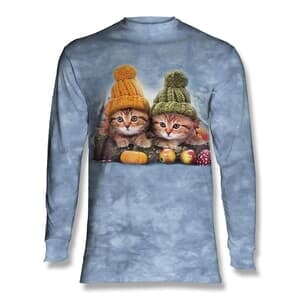 Beanie Kitten Long Sleeve T-Shirt