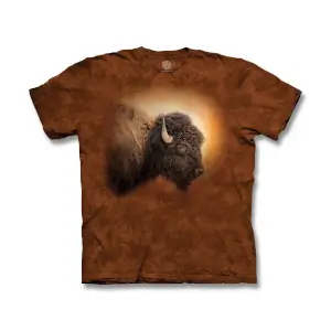 Bison Sunset Short Sleeve T-Shirt