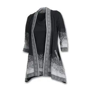 Black Rose Tunic & Vest