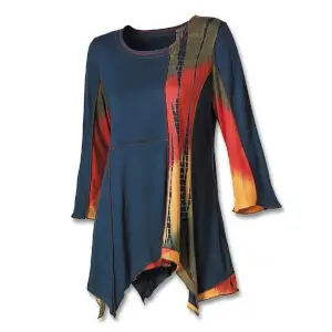 Blue Fancy Tunic