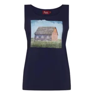 Blue Stars and Stripes Barn Americana Tank Top