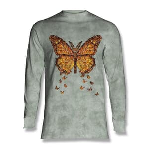 Butterflies In Flight Long Sleeve T-Shirt