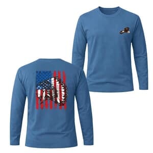 Chief Light Blue Long Sleeve T-Shirt