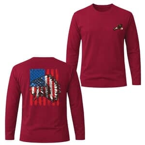 Chief Red Long Sleeve T-Shirt