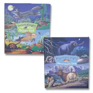 Desert Day/Night and Mountain Day/Night Book Set