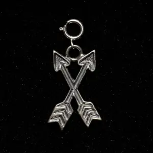 Double Arrow Charm