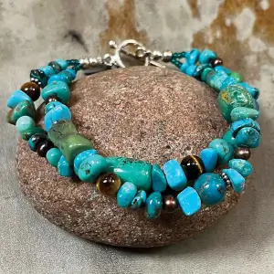 Double Strand Turquoise Bracelet