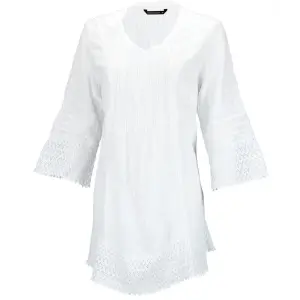 Embroidered White Tunic/Dress