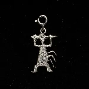 Feathered Warrior Petroglyph Charm