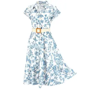 Floral Printed Long Dress