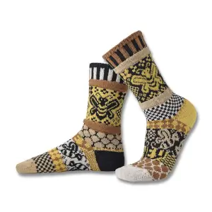 Honey Bee Crew Socks