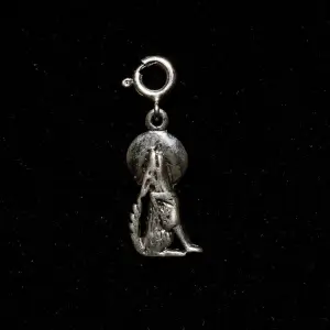 Howling Wolf Charm