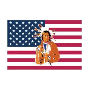 Indian Chief Flag