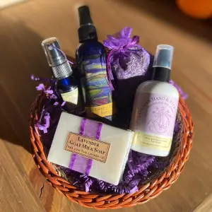 Lavender Gift Basket