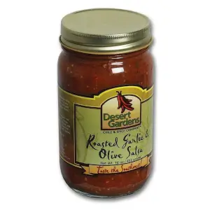 Mild Roasted Garlic & Olive Salsa