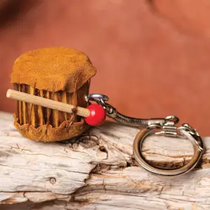 Native Drum Key Chain