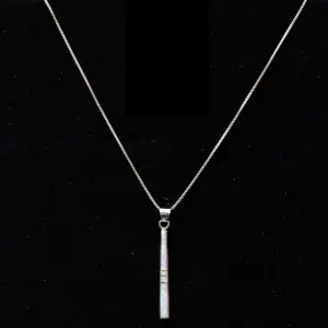 Opal Inlay Drop Necklace