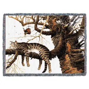 Out On A Limb Throw Blanket