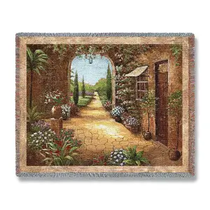 Secret Garden Throw Blanket