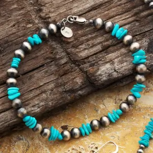 Single Strand Sleeping Beauty Bracelet