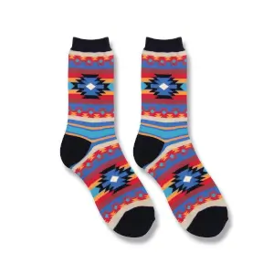 Southwest Blanket Socks