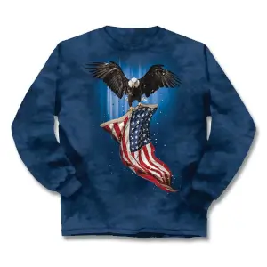 Symbol of America Eagle Long Sleeve T-Shirt