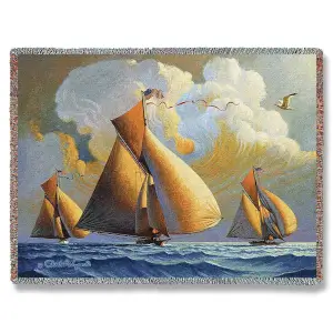 Three Ships Blanket
