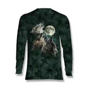 Three Wolf Moon Long Sleeve T-Shirt