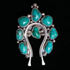 Turquoise Naja Pendant