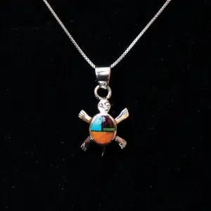 Turtle Inlay Necklace