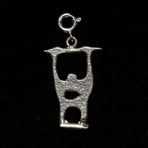 Warrior w/Spear Petroglyph Charm