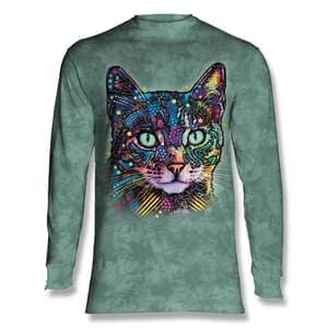 Watchful Cat Long Sleeve T-Shirt