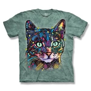 Watchful Cat Short Sleeve T-Shirt