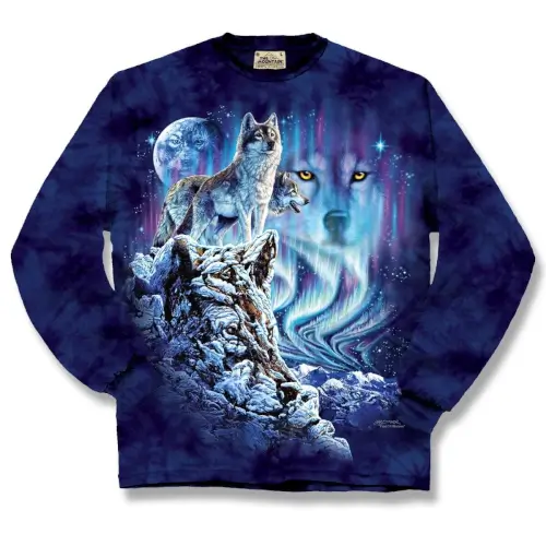 Ten Hidden Wolves Long Sleeve T-Shirt