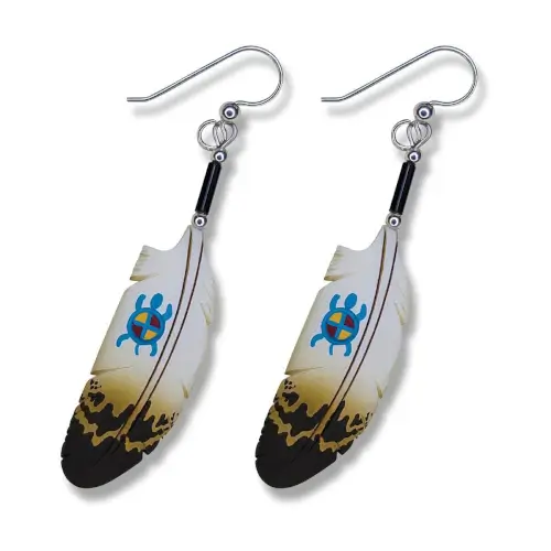 4-Direction Turtle Earrings