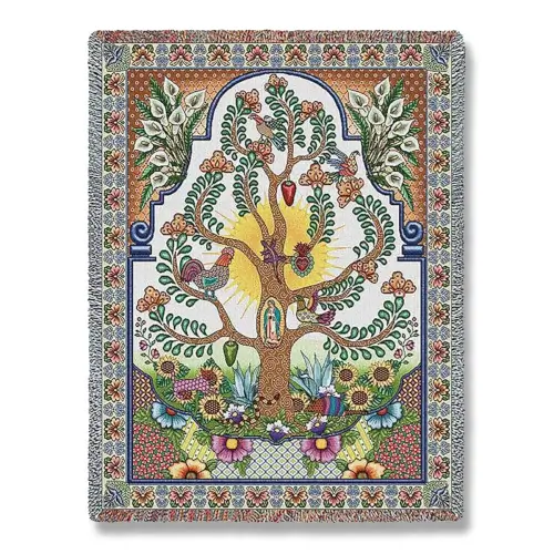 Arboles de la Vida Blanket