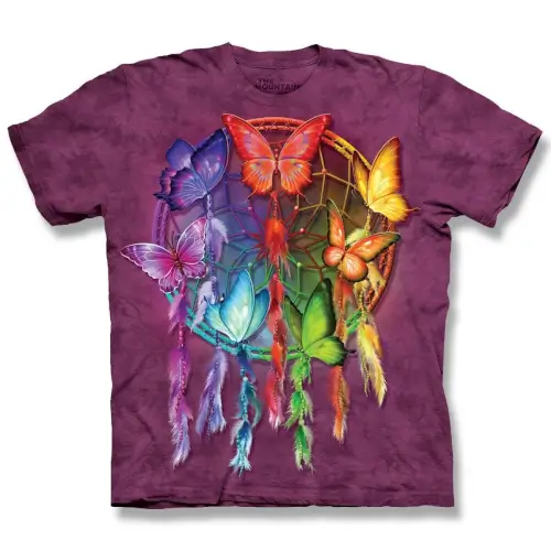 Butterfly Dreamcatcher Short Sleeve T-Shirt