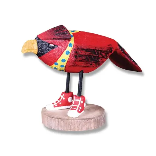 Cardinal In Hightops